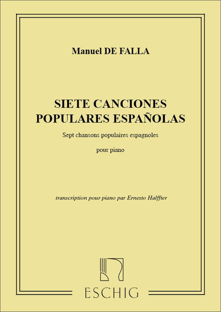 Siete Canciones Populares Espanolas